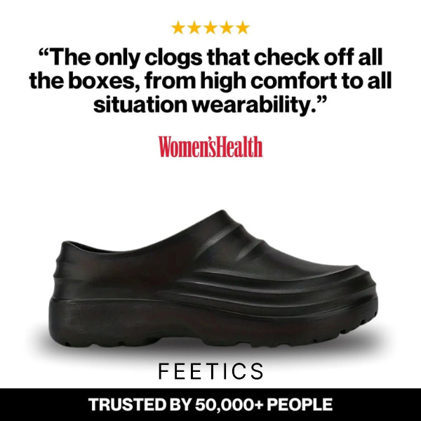 Feetics Non-Slip & Comfort Clogs